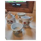 Collection of Vintage Porcelain Tea and Tableware