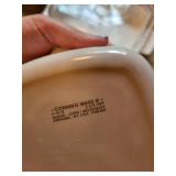 Vintage CorningWare Floral Pattern Bakeware Set