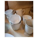 Centura by Corning Dinnerware Set with Plates, Bowls, and Mugs