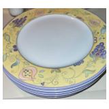 Assorted Set of Mugs, Colorful Dinner Plates, White Floral Plates, Calla Lily Plates, and Saucer Plates