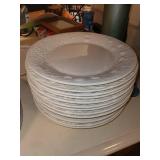 Assorted Set of Mugs, Colorful Dinner Plates, White Floral Plates, Calla Lily Plates, and Saucer Plates