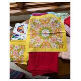 Collection of Assorted Cloth Napkins with Varied Designs