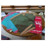 Collection of Holiday and Floral Themed Textiles