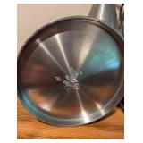 Set of 4 Scandinavian Pewter Pieces with Norway Marks