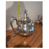 Artisan Pewter Tea and Tableware Set - 5 Pieces