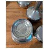 Set of 6 Pewter Tableware Pieces Including Woodbury Pewter