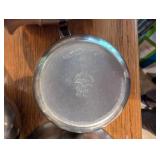 Set of 6 Pewter Tableware Pieces Including Woodbury Pewter