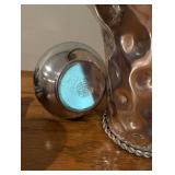 Set of 6 Pewter Tableware Pieces Including Woodbury Pewter