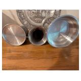 Collection of Vintage Decorative Pewter Items