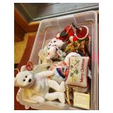 Collection of Assorted Christmas Decorations and Ornaments incl. Sleigh Bells