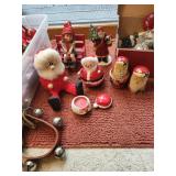 Collection of Assorted Christmas Decorations and Ornaments incl. Sleigh Bells