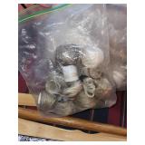 Collection of Assorted Embroidery Threads and Craft Supplies