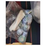 Collection of Assorted Embroidery Threads and Craft Supplies