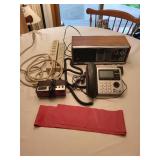 VTech Corded Phone and Panasonic FM-AM Radio Set with Accessories