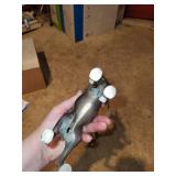 Pair of Metallic Reindeer Figurines