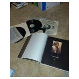 Collection of Assorted Books and Vinyl Records