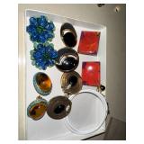 Lot of Costume Jewelry Earrings and Hoops - Dayton