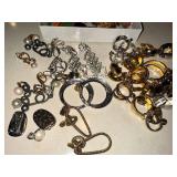 Lot of Costume Jewelry Earrings and Hoops - Dayton