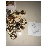 Lot of Costume Jewelry Earrings and Hoops - Dayton