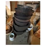 Set of 10 Assorted Garden Planters and Pots