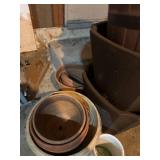 Set of 10 Assorted Garden Planters and Pots