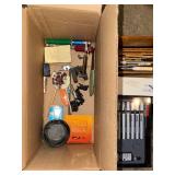 Collection of Art Supplies and Hand Tools