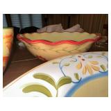 Collection of 5 Decorative Serving Bowls - Hand Painted Designs