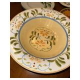 Collection of 5 Decorative Serving Bowls - Hand Painted Designs