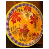 Collection of 5 Decorative Serving Bowls - Hand Painted Designs