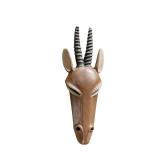 Design Toscano EU34911 African Serengeti Tribal-Style Animal Wall Mask Gemsbok, Full Color
