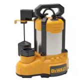 DEWALT 1 hp. Stainless Steel/Cast Iron Submersible Sump Pump