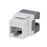 Commercial Electric Cat-6 Jack in White (25-Pack)