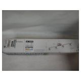 Hampton Bay Burgate 2 ft. 4-Light Brushed Nickel Integrated LED Fixed Track Lighting Kit