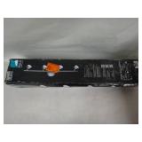 Hampton Bay Burgate 2 ft. 4-Light Brushed Nickel Integrated LED Fixed Track Lighting Kit