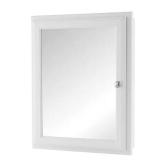 Home Decorators Collection 20.8 in. W x 25.8 in. H Rectangular Wood Composite Medicine Cabinet with Mirror