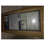 Zenna Home 23.25 in. W x 18.63 in. H Lighted Frameless White Surface-Mount Medicine Cabinet with Mirror