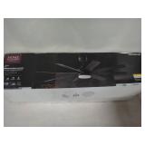 Home Decorators Collection Celene 62 in. LED Indoor/Outdoor Matte Black Ceiling Fan with Light and Remote Control with Color Changing Technology