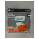 Commercial Electric Ultra Slim Integrated LED 6 in Round Adj Color Temp Retrofit Recessed Light for Kitchen Bath Living Rooms, White