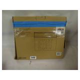 Commercial Electric 120-Volt to 277-Volt with Ni-Cad 4.8-Volt Edge Lit Integrated LED Red Exit Sign