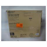 Commercial Electric 120-Volt to 277-Volt with Ni-Cad 4.8-Volt Edge Lit Integrated LED Red Exit Sign