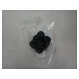 Commercial Electric 6 AWG to 250 MCM Dual-Rated 2-Port 1-Sided Entry Insulated Multiple Tap Connector, Black