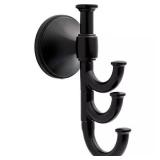 Delta Accolade Expandable Multi-Purpose Towel Hook Bath Hardware Accessory in Matte Black