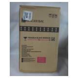 Glacier Bay 15.25 in. W x 26 in. H Rectangular Framed Surface-Mount Medicine Cabinet with Mirror in Gray