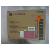 Glacier Bay 15-1/8 in. W x 19-1/4 in. H Rectangular Framed Recessed or Surface-Mount Bathroom Medicine Cabinet with Mirror in Oak