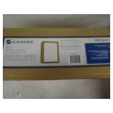 Glacier Bay 15-1/8 in. W x 19-1/4 in. H Rectangular Framed Recessed or Surface-Mount Bathroom Medicine Cabinet with Mirror in Oak