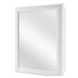 Glacier Bay 15.1 in. W x 19.2 in. H Rectangular Wood Composite Medicine Cabinet with Mirror