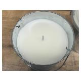 PATIO ESSENTIALS Lot of 2- Citronella Candles (17 ounces each)