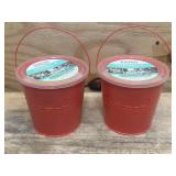 PATIO ESSENTIALS Lot of 2- Citronella Candles (17 ounces each)