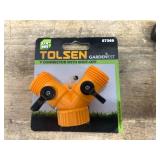 Lot of 3- Garden Hose Nozzles with Y Connector