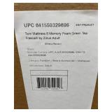 Zinus Twin Mattress 8" Memory Foam Green Tea Fresca 05052557.47